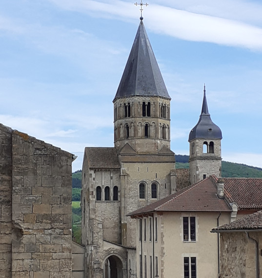 La cité et l'abbaye de Cluny